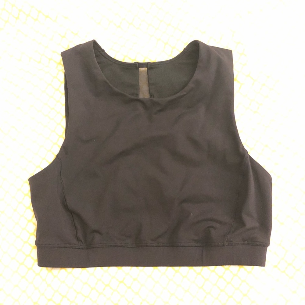 Lululemon High Neck Sports Bra - Black